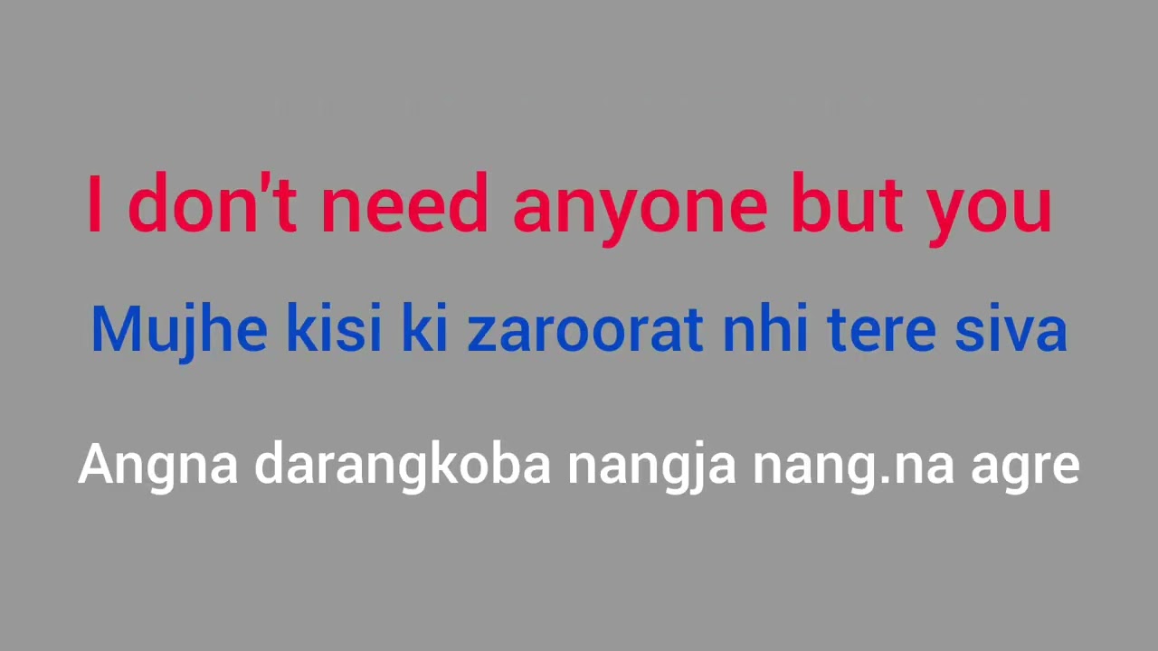 Garo To English | 50 Short English Sentences | English To Garo Translation 