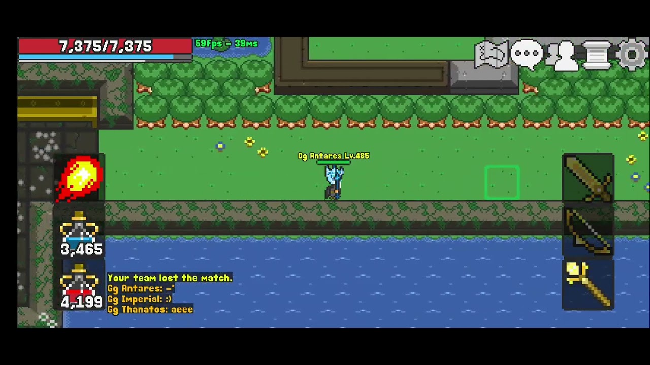 Rucoy online mmorpg - Treinando os membros da gangue na arena l gg antares