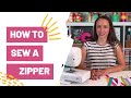 HOW TO SEW A ZIPPER | SEWING FOR BEGINNERS