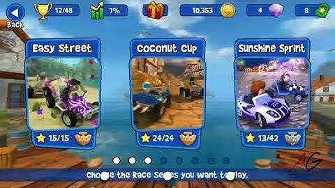 Beach Buggy Racing Game ||  Sunshine Sprint level - 6 Gameplay || gamero