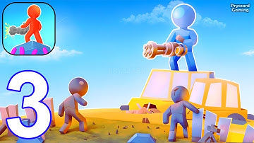 Z Bunker 3D - Gameplay Walkthrough Part 3 Stickmam Zombie War Survival Army Commander (iOS, Android)