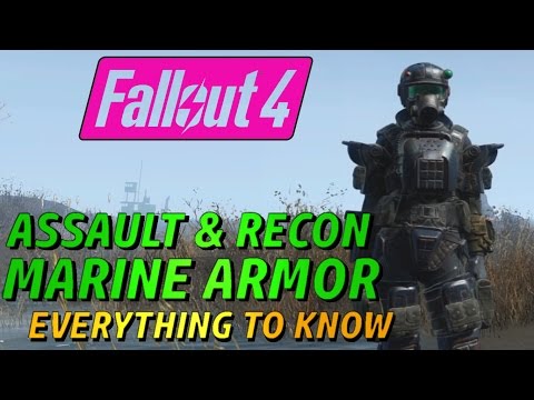 Fallout 4 - Recon Marine Armor - EVERYTHING You Need to Know