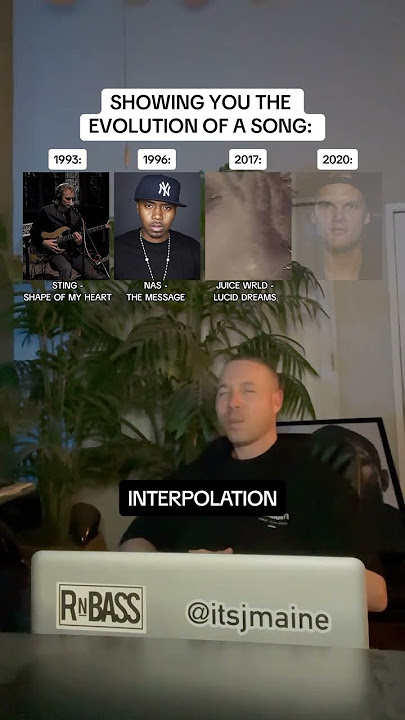 Showing You The Evolution Of A Song: Juice WRLD “Lucid Dreams”, Sting, Avicii, etc. #shorts #music