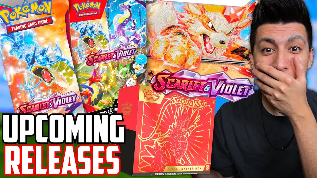 scarlet and violet booster box release date Pokemon main image 0