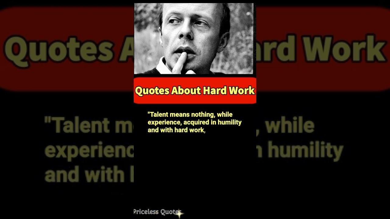 Motivational Quotes: Hard Work Quotes & Inspirational Words