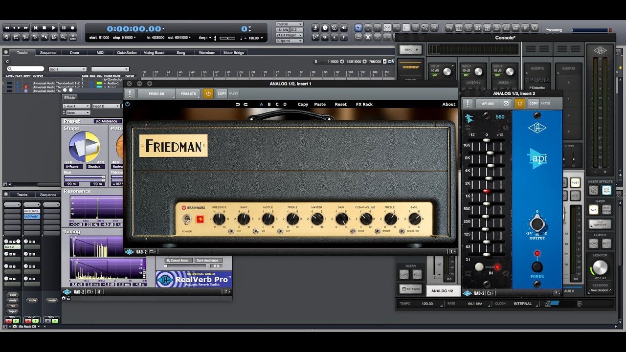 UAD - How To Get A Cool Rhythm/Lead Guitar Tones