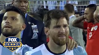 Lionel messi says he's done playing for argentina | fox soccer