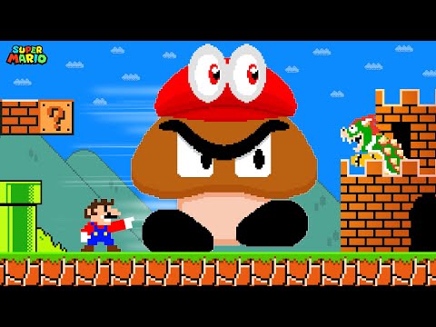 Super Mario Bros. But Mario's Cappy Makes Mario Control Everything!...