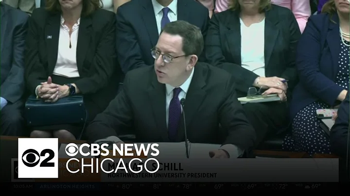 Northwestern president testifies at Capitol Hill on antisemitism at campus protests