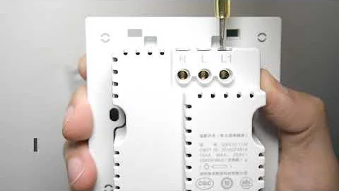 How to -  Installing an Aqara Wall Switch - UK/HK/SG - Singapore BTO HDB
