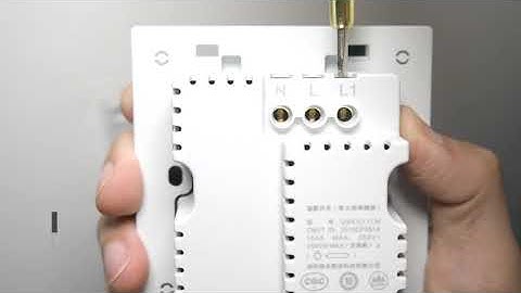 How to -  Installing an Aqara Wall Switch - UK/HK/SG - Singapore BTO HDB