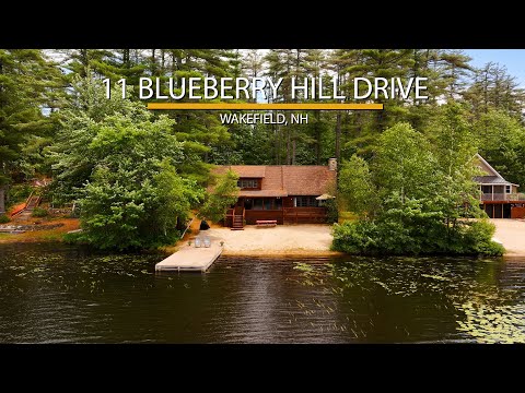 11 Blueberry Hill, Wakefield, NH home video tour