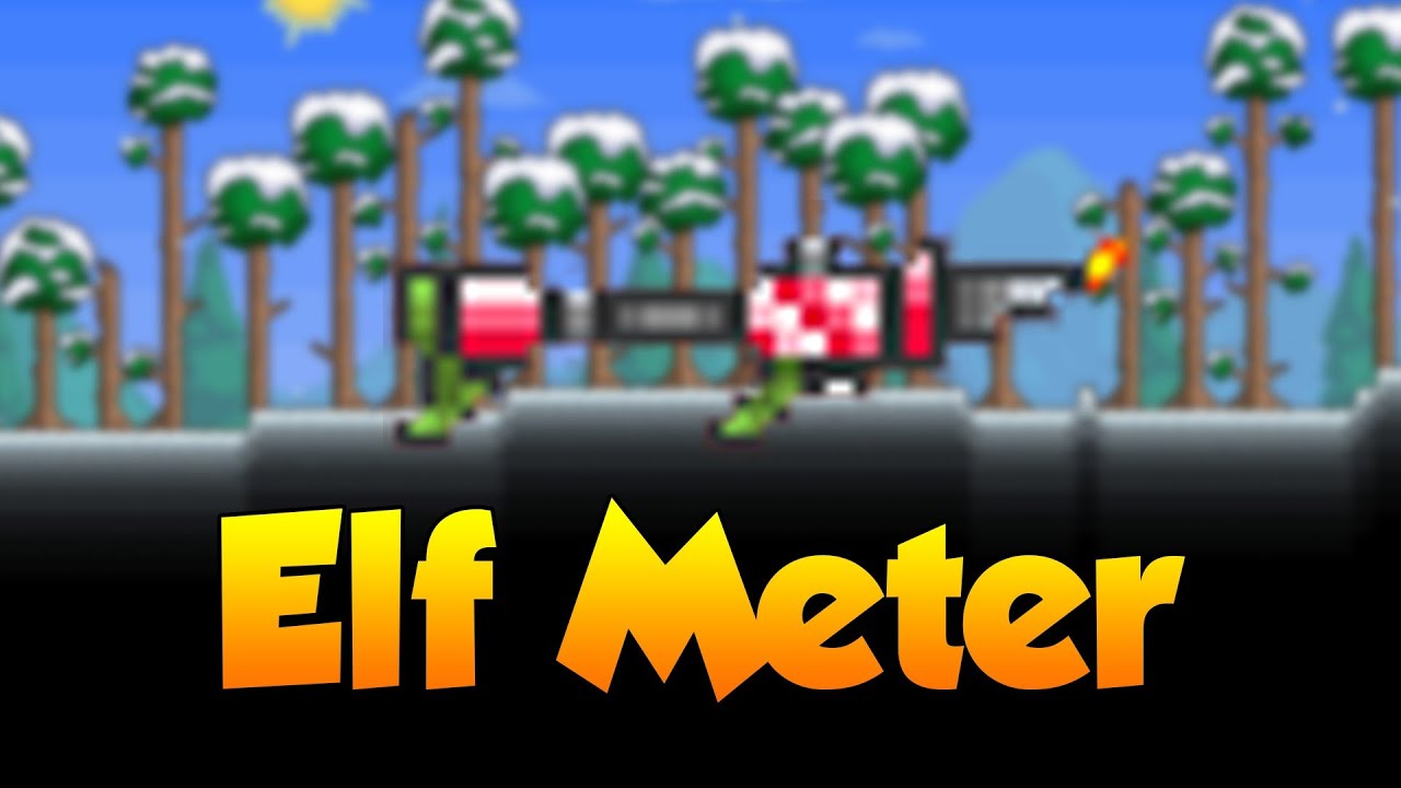 Terraria 1.2 Elf Melter (Flamethrower) YouTube