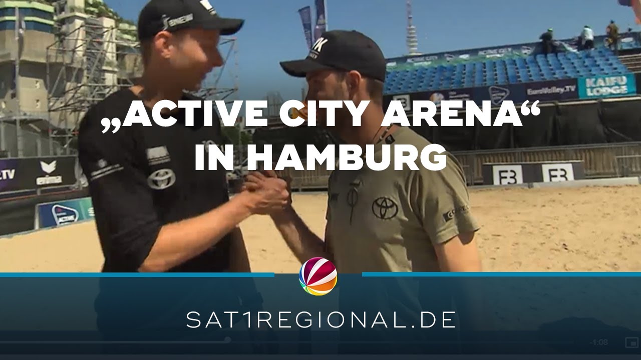 Active City Arena mit Beachvolleyball, Padel und Breaking