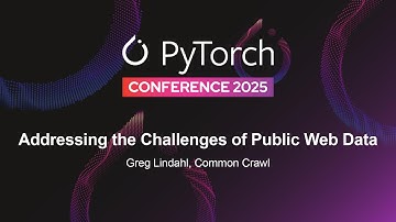Addressing the Challenges of Public Web Data - Greg Lindahl, Common Crawl
