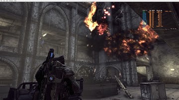 Gears of War 2 on PC via Xenia Emulator Native Resolution VSYNC Off First Run