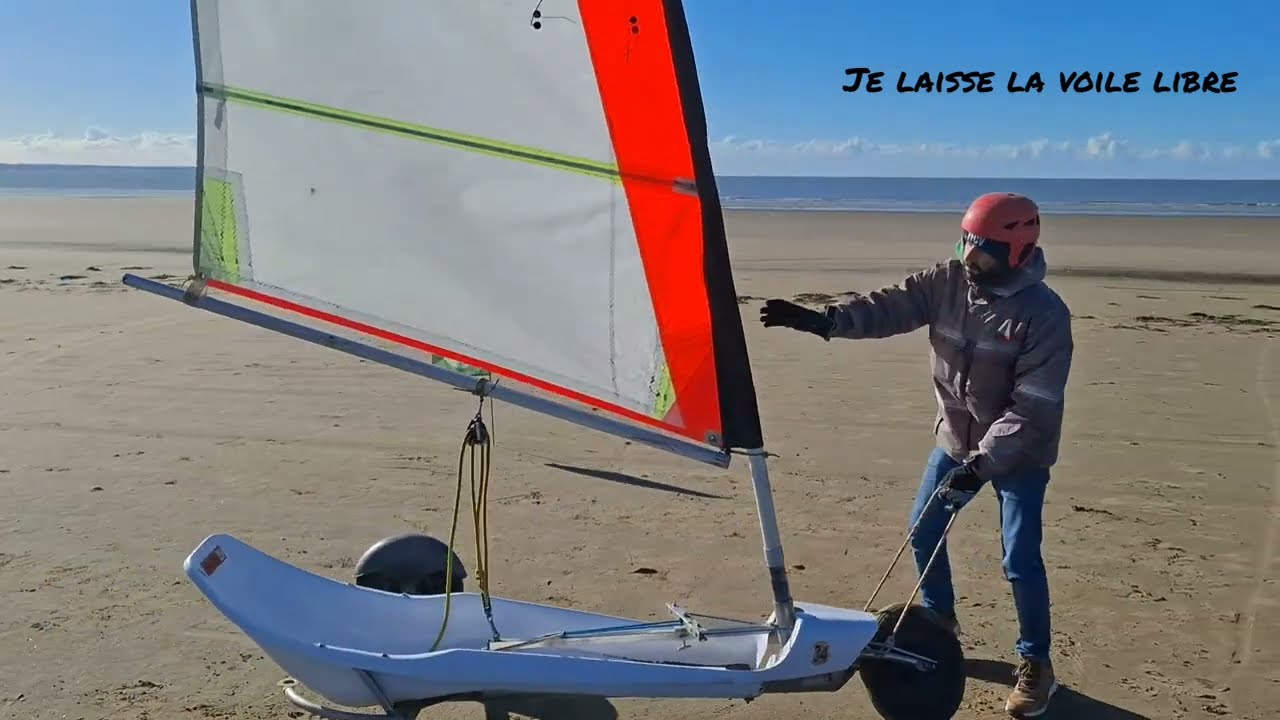 Tuto positionner son char à voile pour démarrer