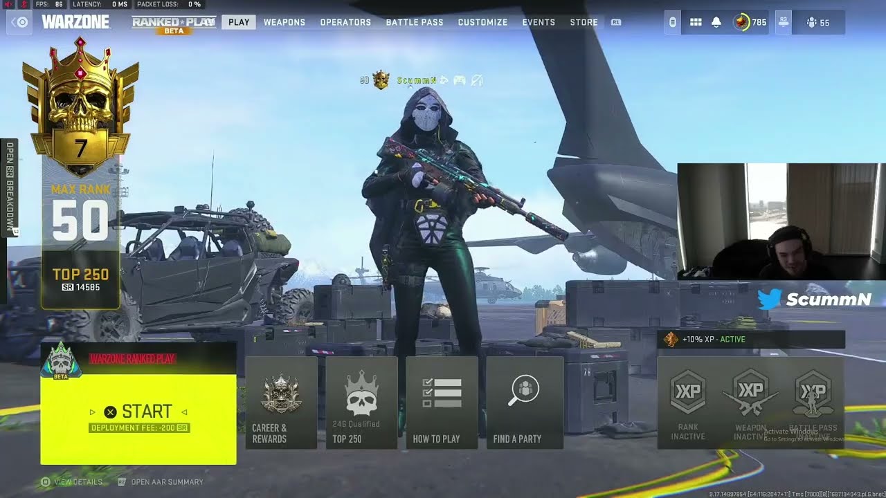 SCUMMN ARGUES BADLY WITH INTECHS AFTER HE GETS KNOCKED BY A CHEATER IN WARZONE 2 RANKED… 😳