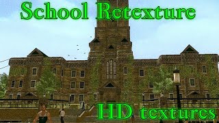 School in HD/HD textures - Bully AE Mod