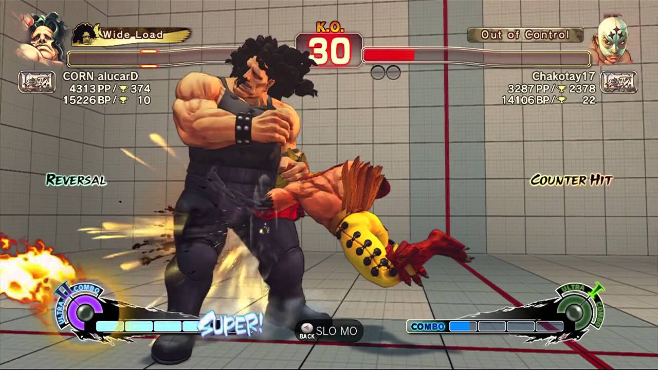 USF4: CORN alucarD (Hugo) vs Chakotay17 (El Fuerte)