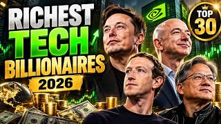 30 Richest Tech Billionaires in the World