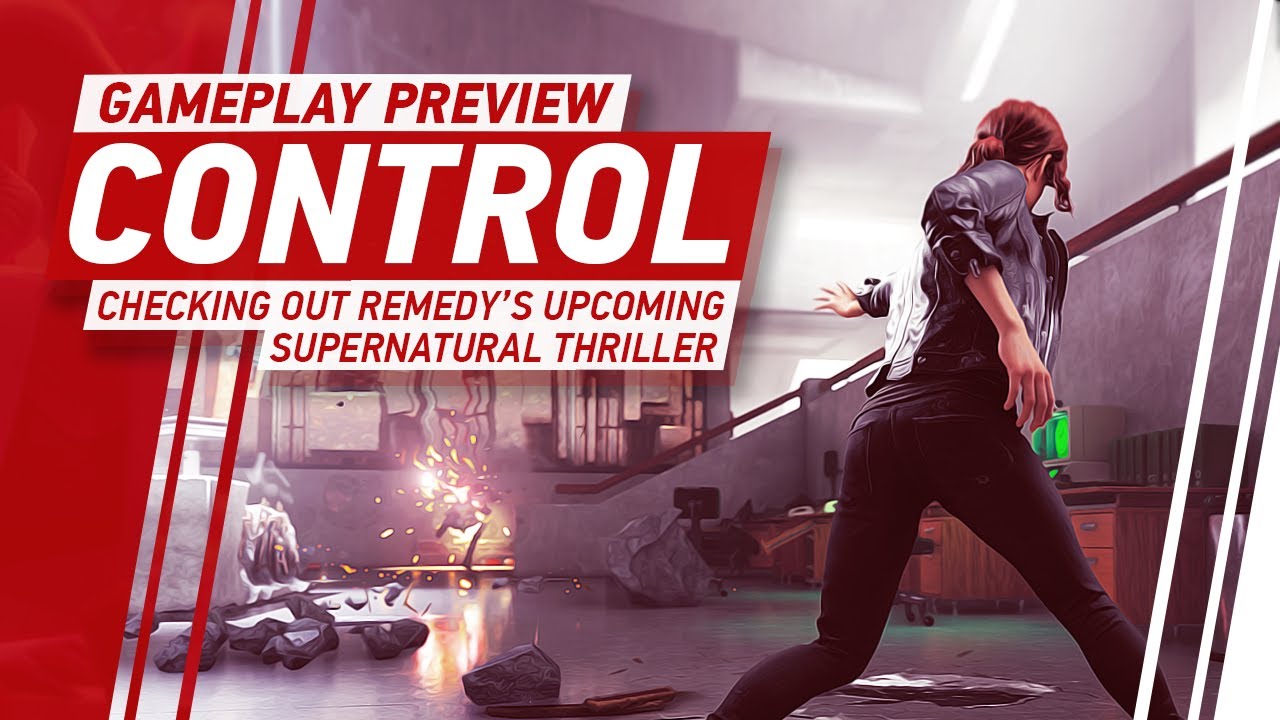 Remedy's New Supernatural Thriller Game, Control, Is Coming Out Pretty Soon  - GameSpot