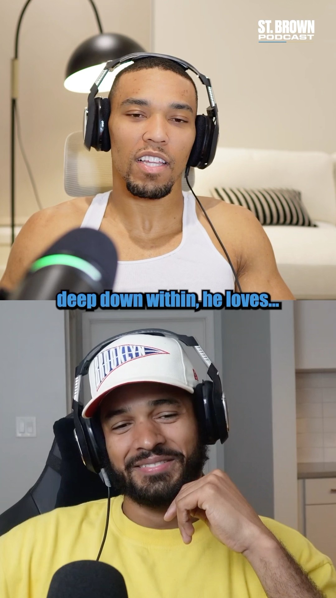 Has Equanimeous St. Brown always been a hater?