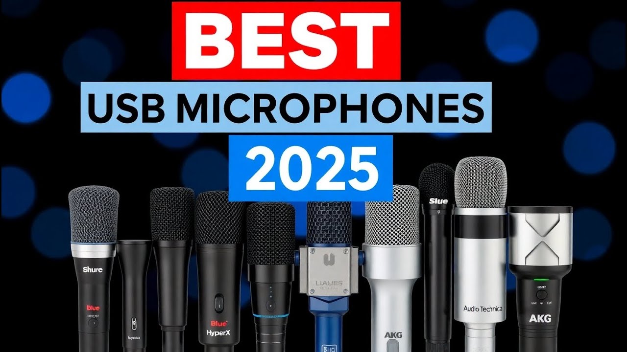 Best USB Microphone 2025 - TOP 5 Picks - YouTube