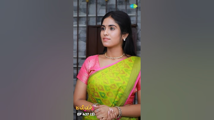 Malli Serial Shorts | Ep 437 - 2 | Nikitha | Vijay | Saregama TV Shows Tamil #shorts #ytshorts