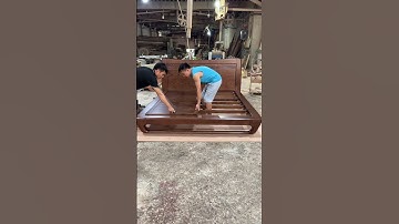 Giường ngủ gỗ sồi mẫu chân quỳ #noithatdogo #homedecor #giuong #home