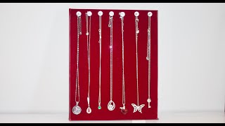 DIY LUXURY NECKLACE DISPLAY STAND