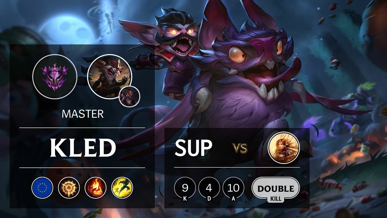 Kled Support vs Leona - EUW Master Patch 9.18