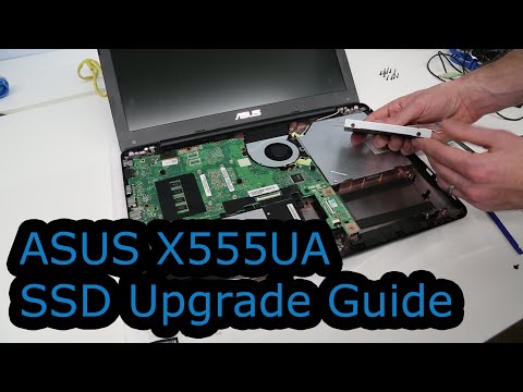 ASUS X555UA SSD Upgrade Guide