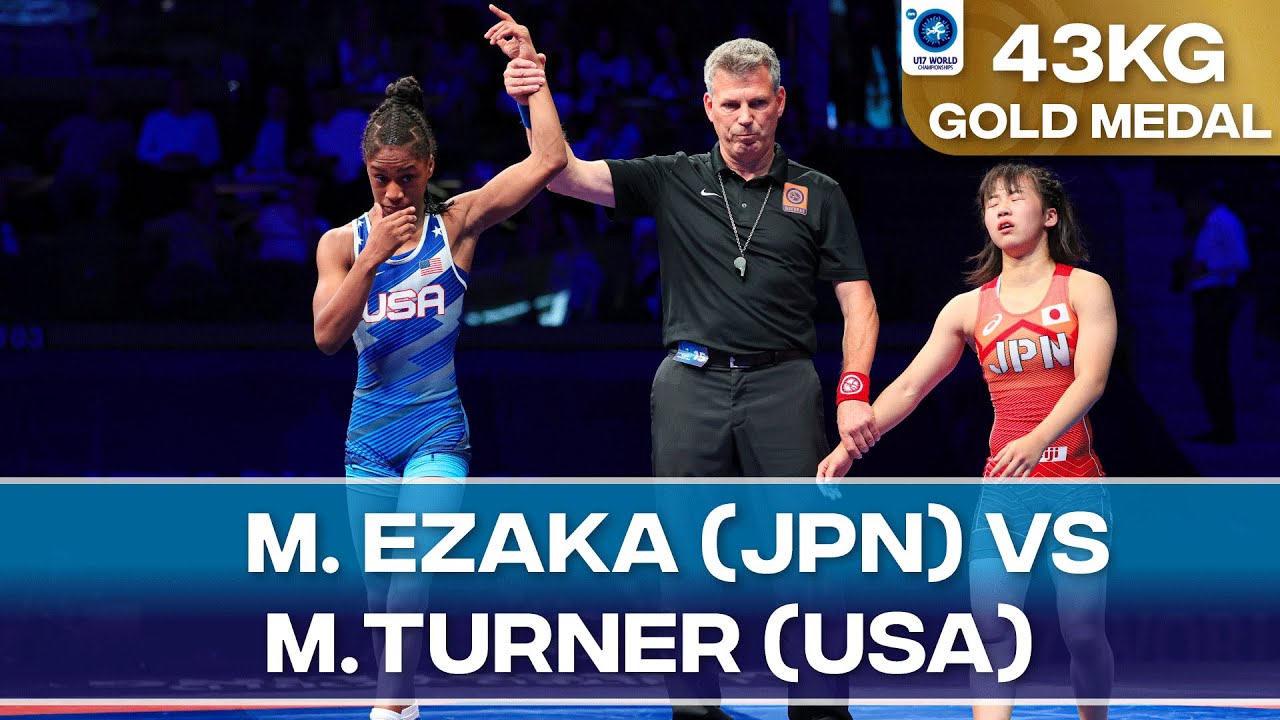 Gold Medal • WW 43Kg • Mona EZAKA (JPN) vs. Morgan Nicole TURNER (USA)