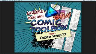 Making Comics w/ Affinity Designer: Pt. 6 Curved FX