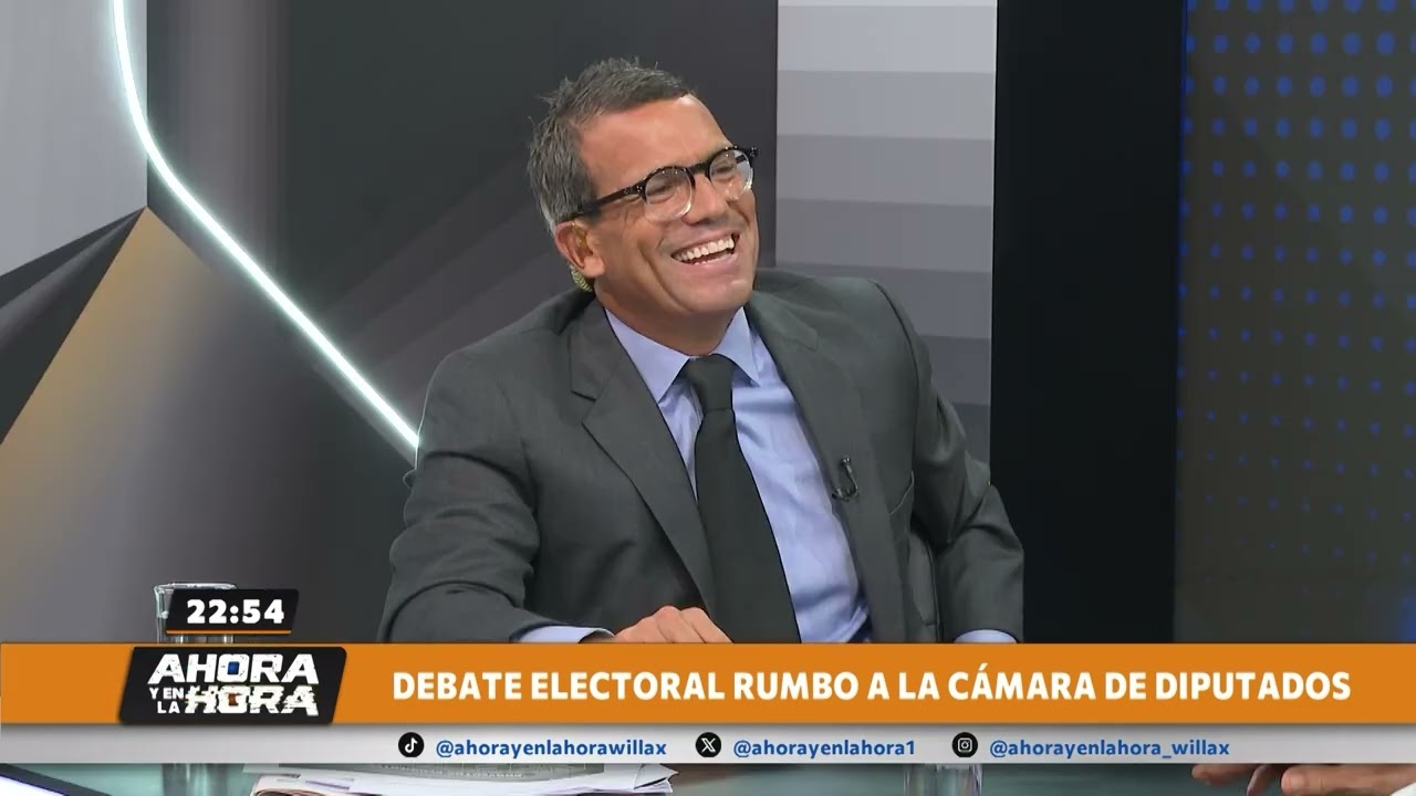 Ahora y en la Hora - MAR 10 - DEBATE ELECTORAL ENTRE CANDIDATOS | Willax