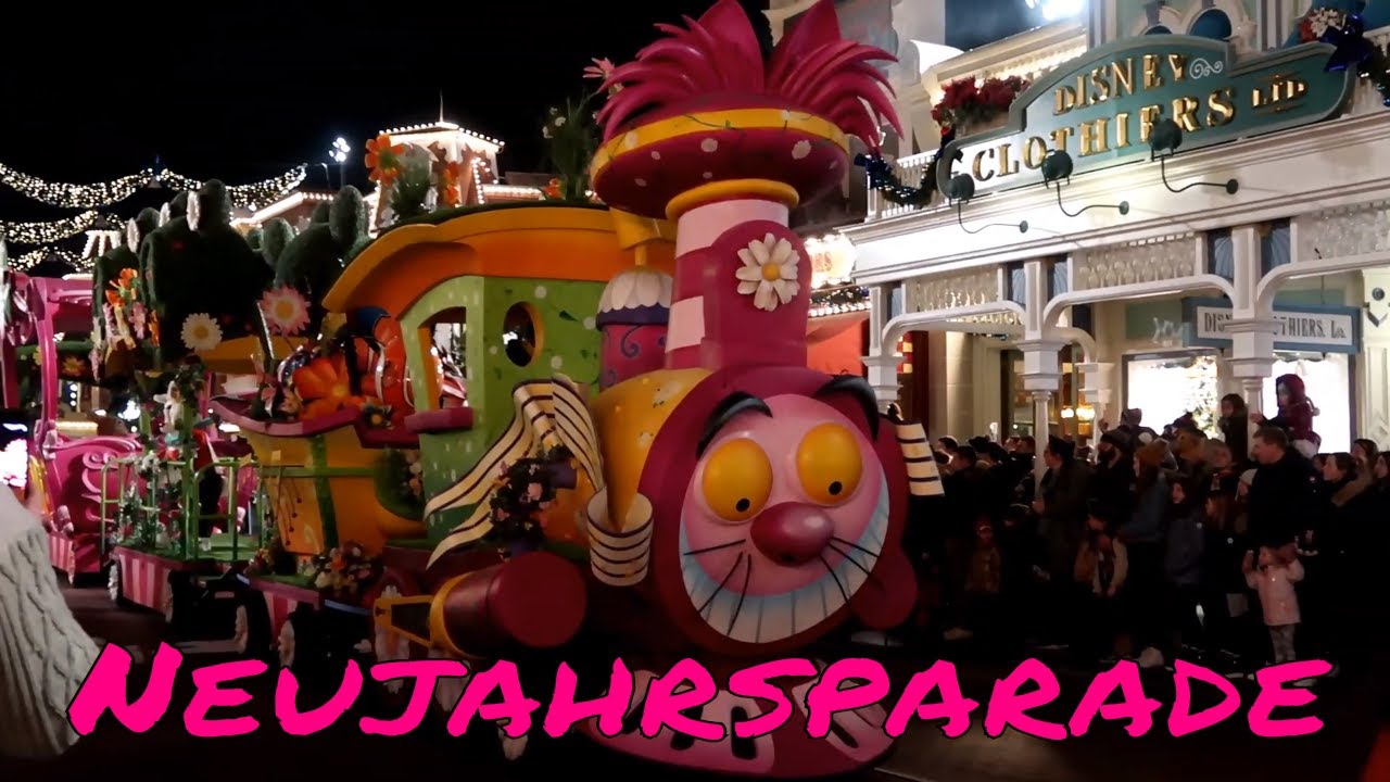 Neujahrsparade Disneyland Paris 2018 - New Years Eve Parade