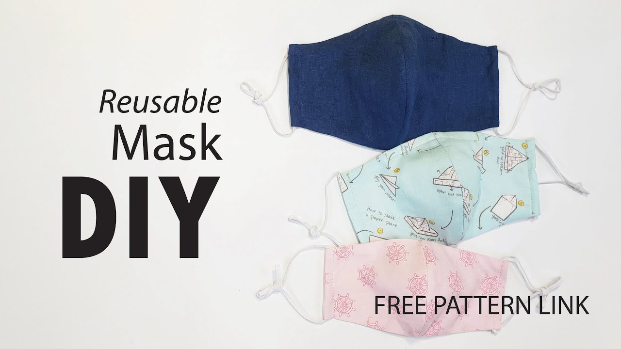 Reusable DIY Mask with Interchangeable Filter! Free ...