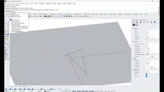 How to project 3d curve to 2d on cplane Rhino   Made with Clipchamp