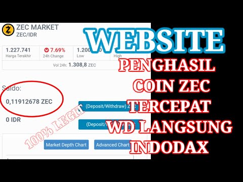 WEBSITE PENGHASIL COIN ZEC LEGIT 2021
