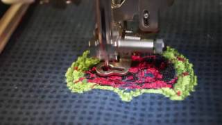 Stitching the Metroid patch - timelapse