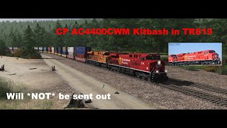 TRS19 Kitbash  |  CP AC4400CWM (Rebuilt AC4400).