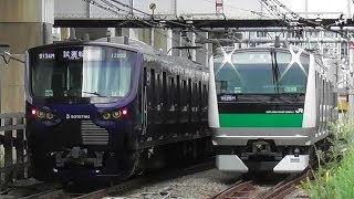 相鉄・JR直通線 12000系＆E233系試運転