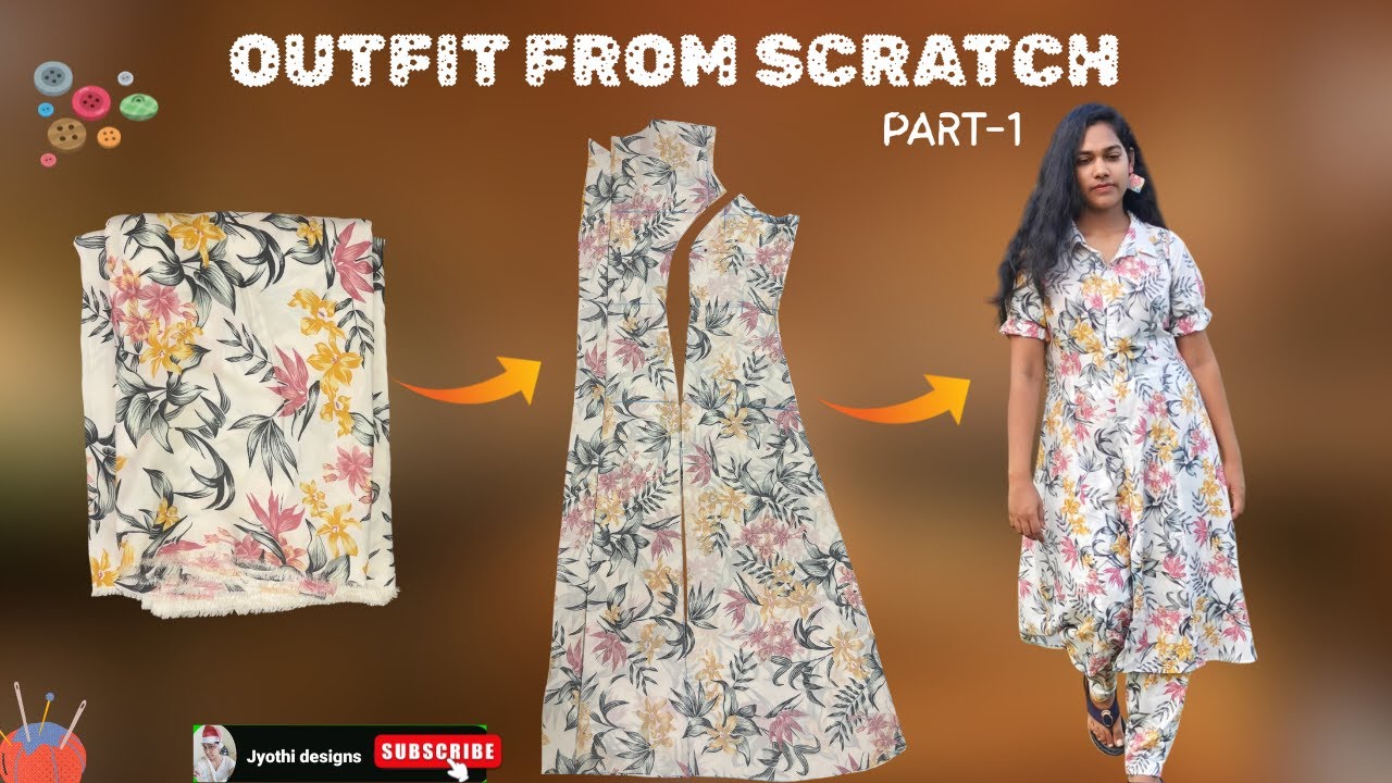 Viral Co-Ord Set కట్టింగ్ అండ్ స్టిచ్చింగ్ | Easy Method You Must Try | Home Tailoring for Beginners