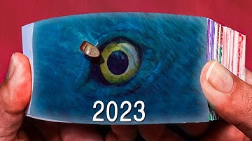 Evolution Of Mega Bloop Flipbook Animation