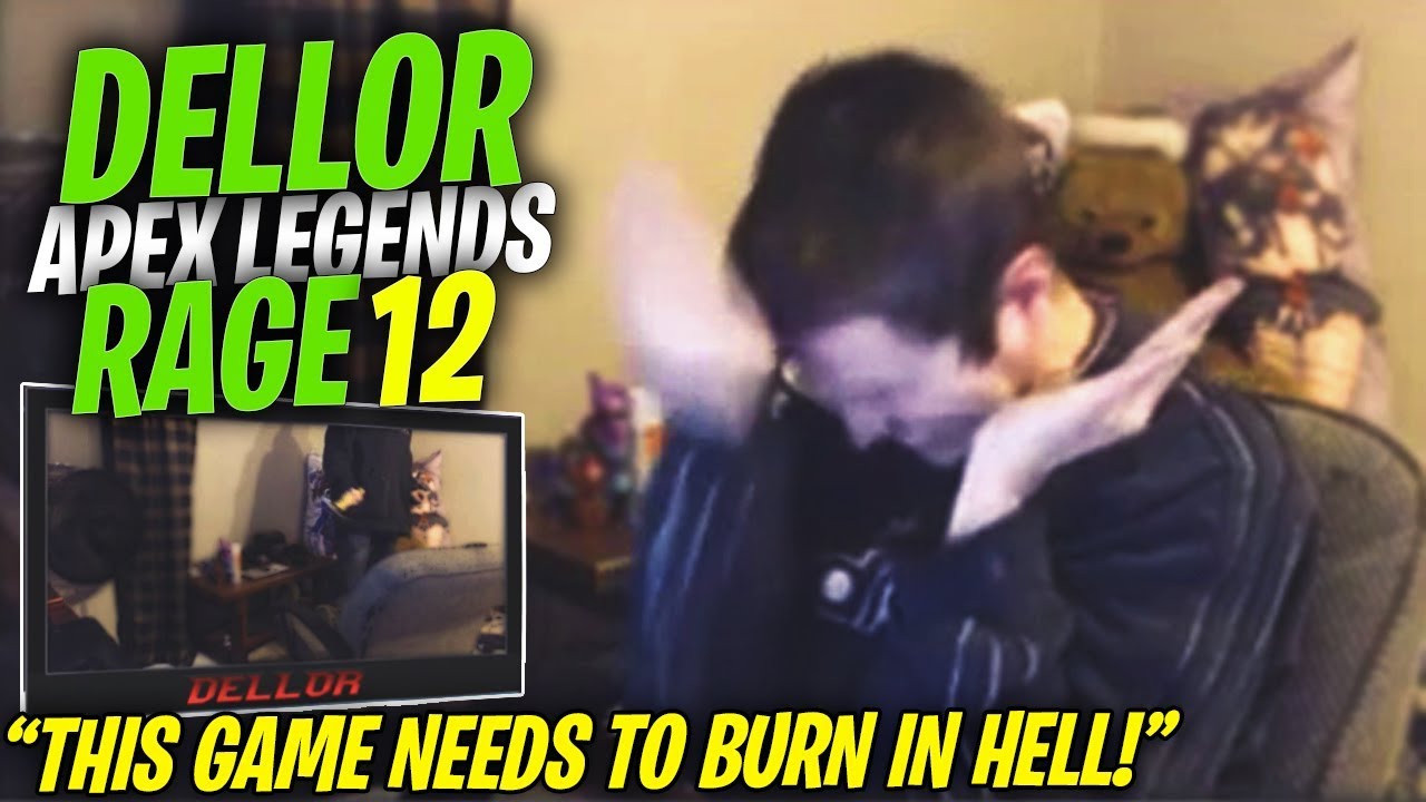 DELLOR APEX LEGENDS MEGA RAGE 12 *IM GONNA SMASH MY PC*