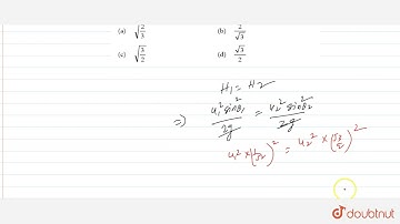 Two bodies are thrown up at angles of 45^(@) and 60^(@), respectively, with the horizontal. If b...