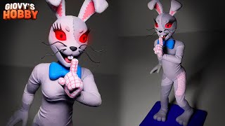 Vanny Sculpture ➤ Made with CosClay Polymer Clay ★ FNAF: Security Breach