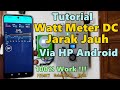 TUTORIAL CARA MEMBUAT MONITORING ENERGY DC SOLAR PANEL VIA WIFI HP ANDROID