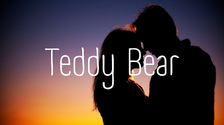 Teddy Bear Kadebostany (Lyric Video)  [Remix Slowed]